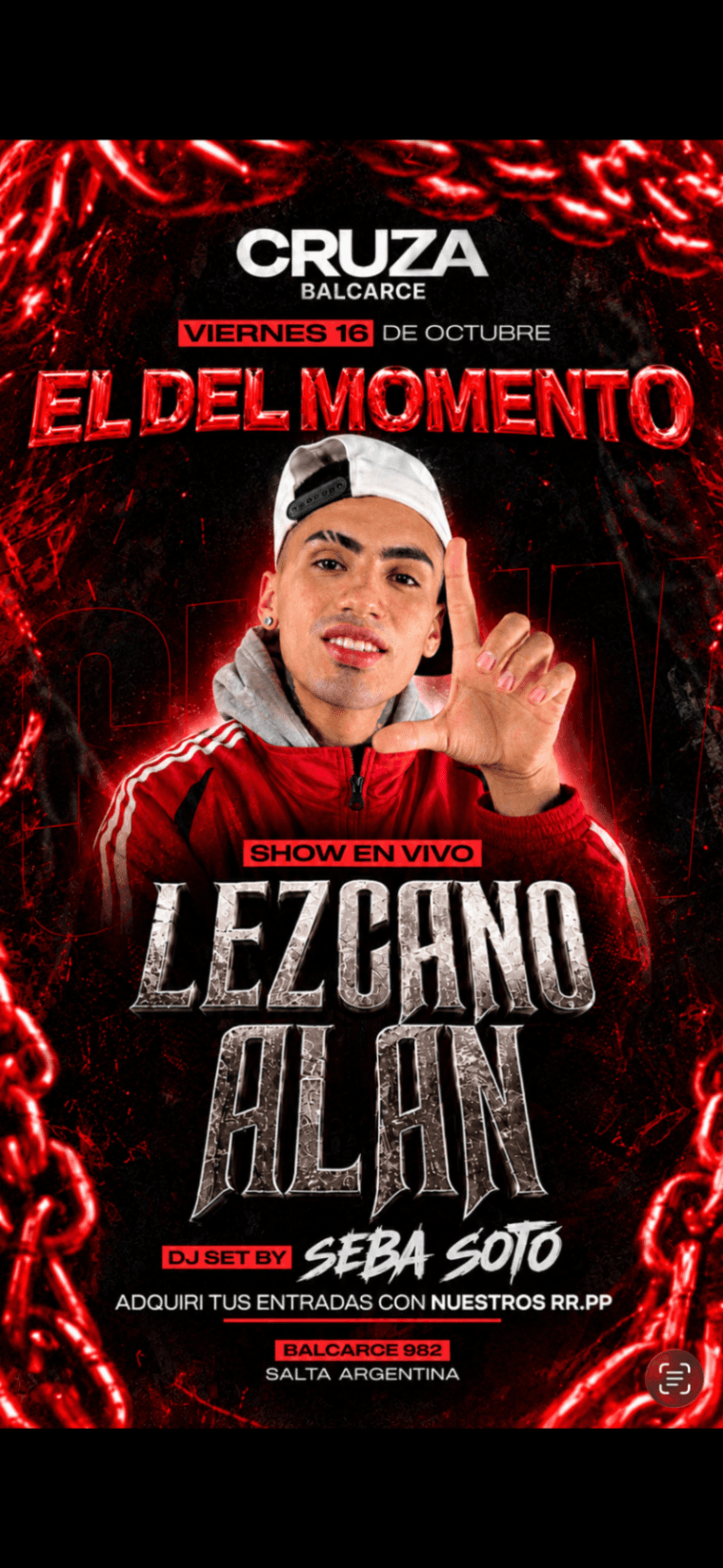 Lezcano Alan en vivo - 16/10
