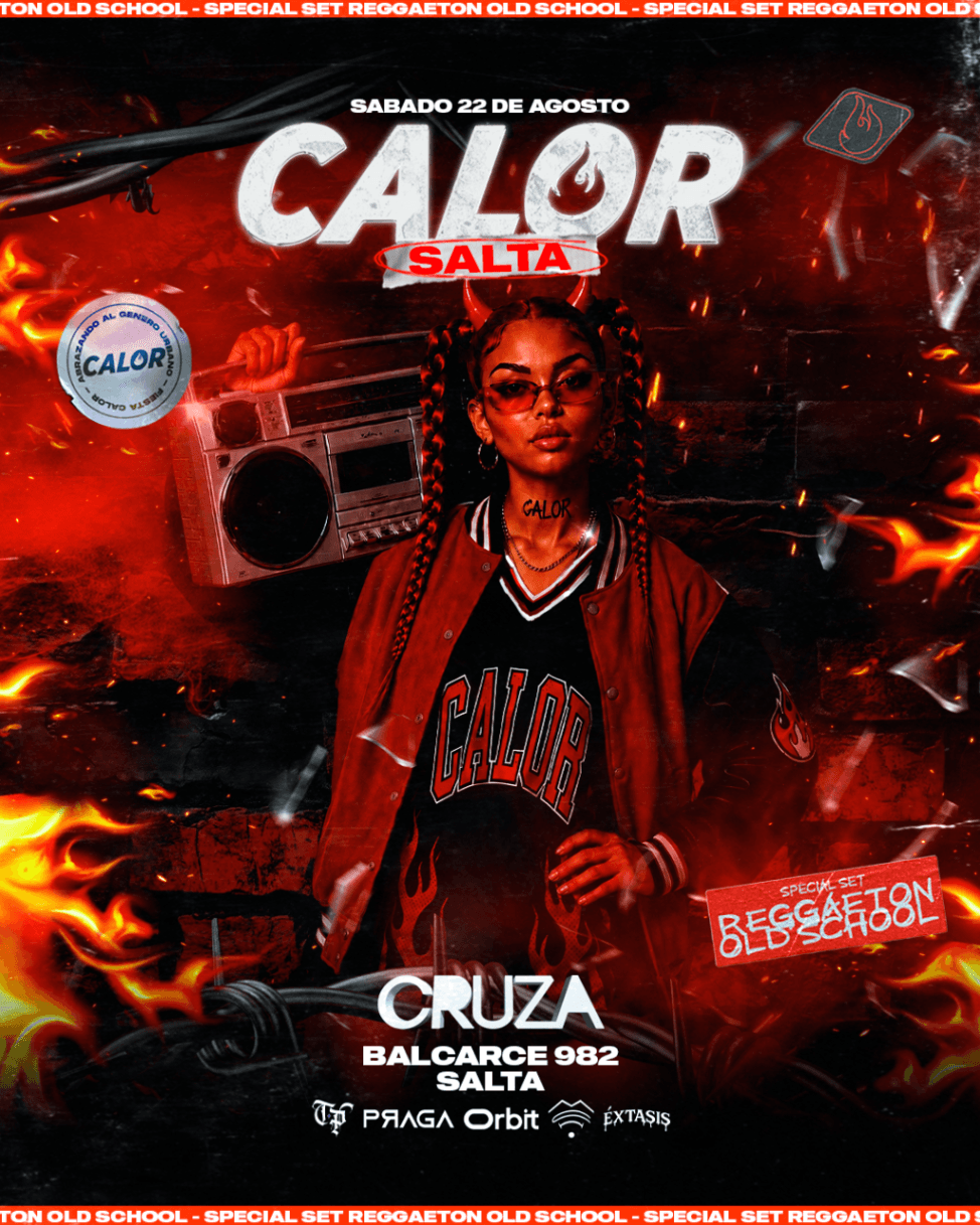 FIESTA CALOR X CRUZA