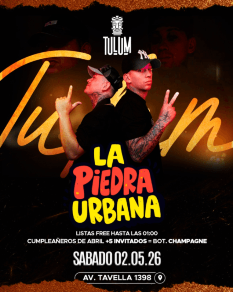 Show en vivo LA PIEDRA URBANA 02-05
