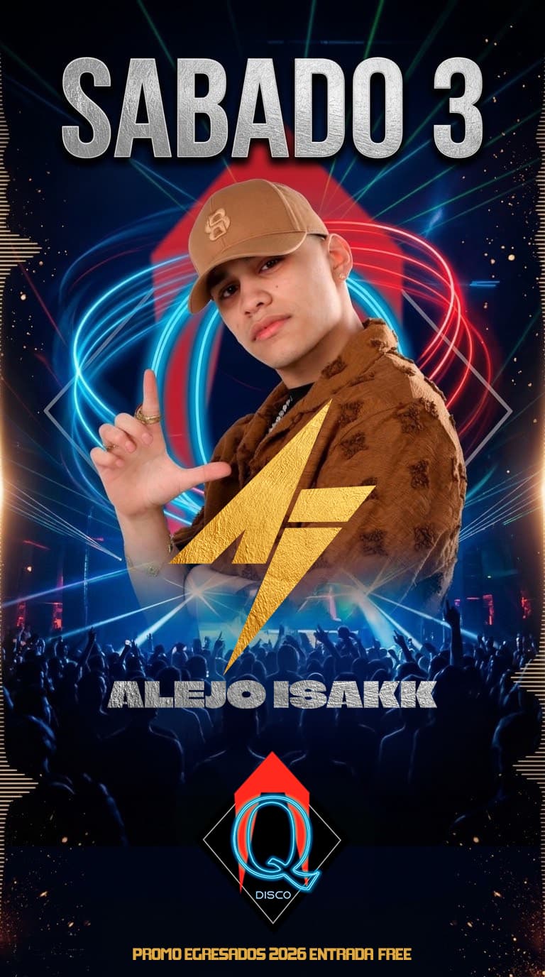 ALEJO ISAKK en Q Disco