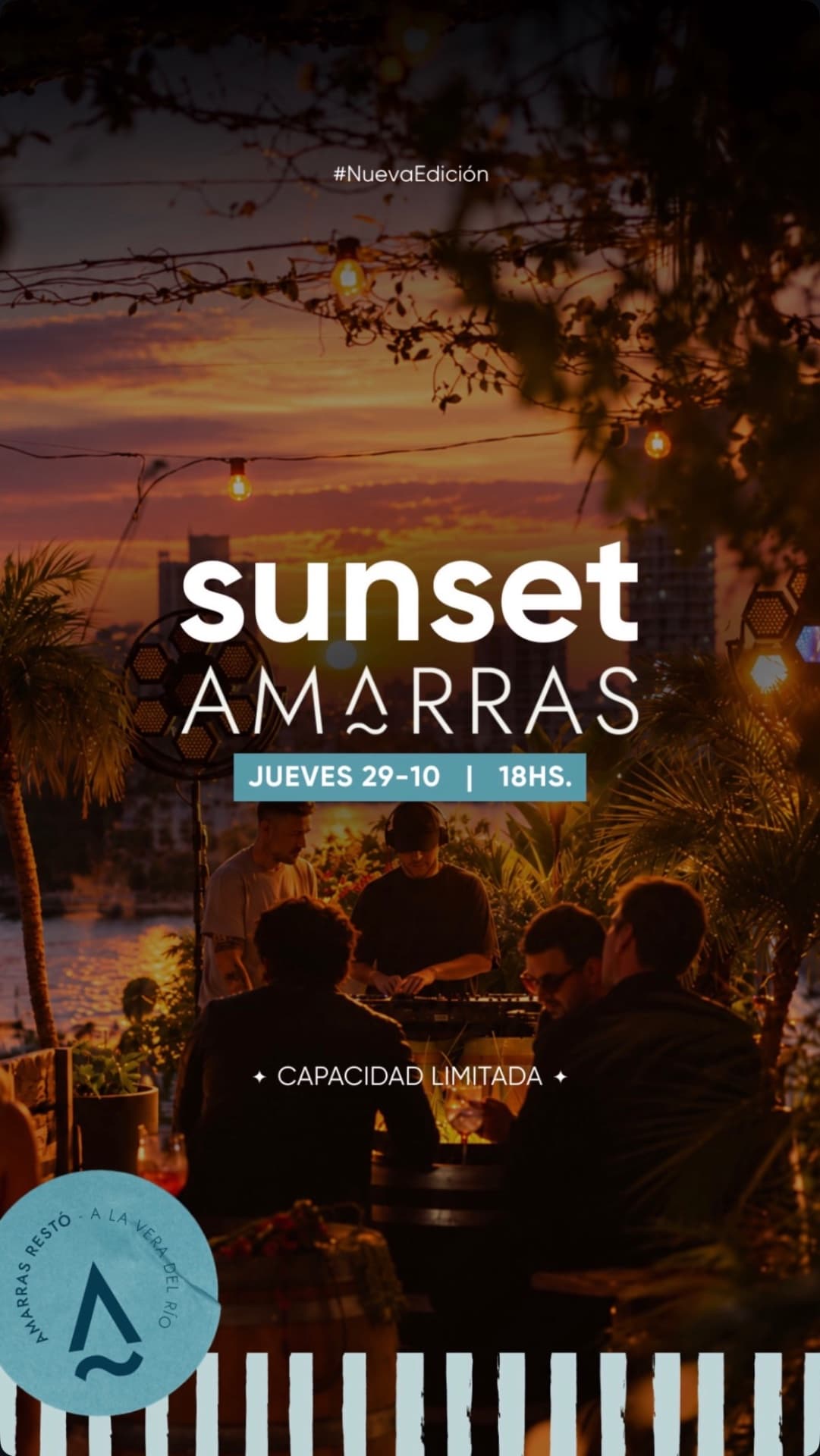 Sunset AMARRAS!