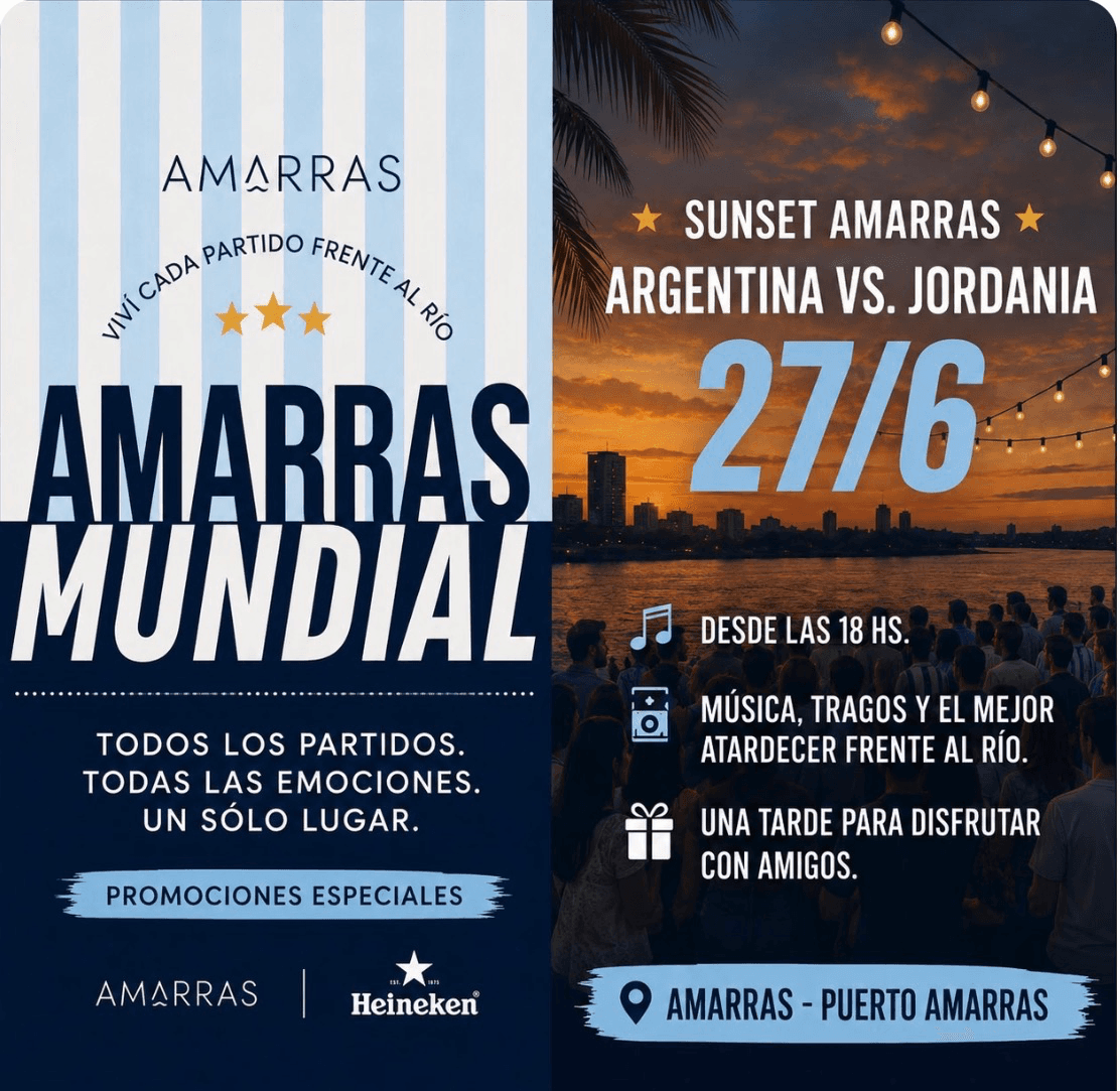 Sunset MUNDIAL 🇦🇷