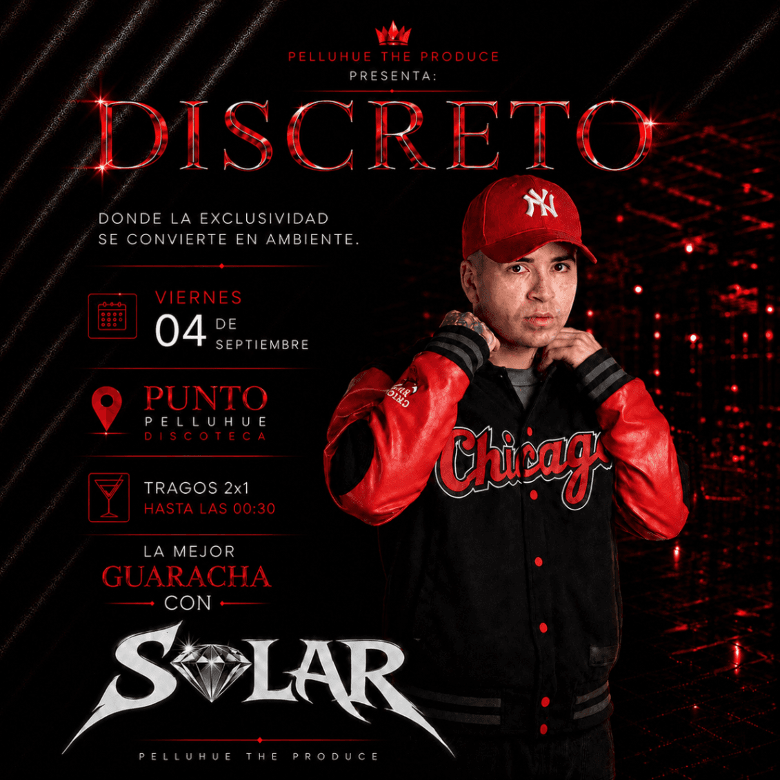 Discreto en Punto Pelluhue Discoteca