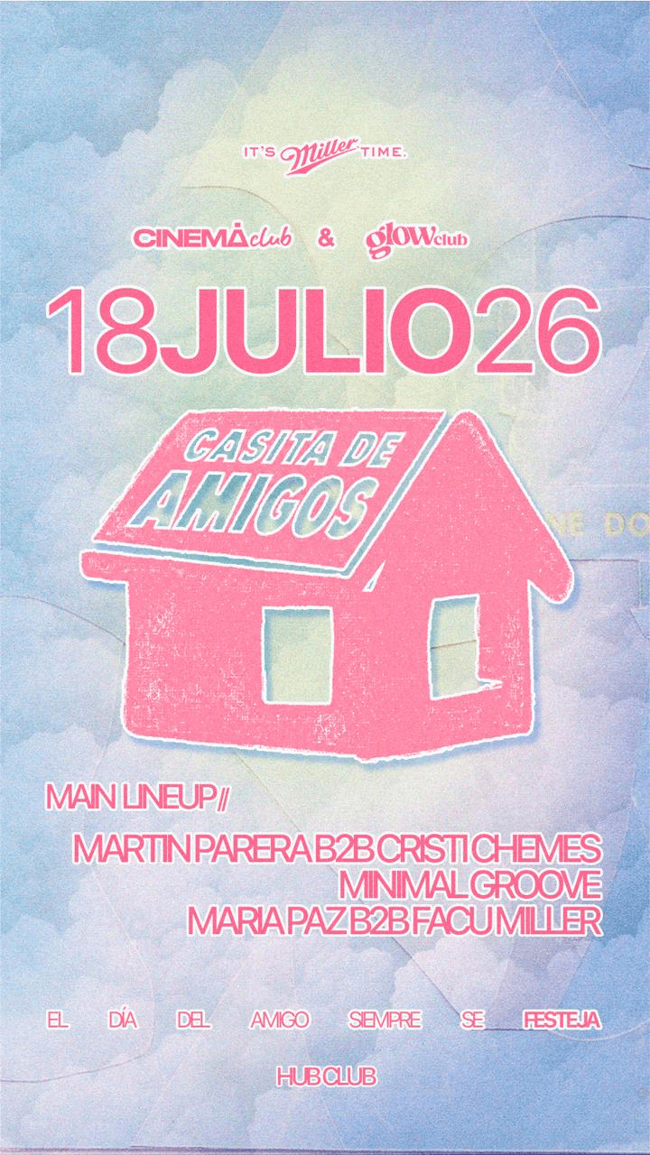 CINEMA CLUB x GLOW CLUB