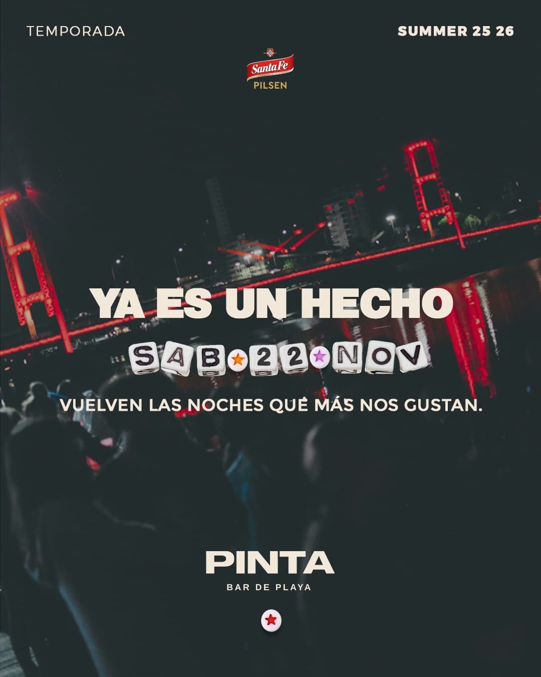 APERTURA PINTA BAR DE PLAYA