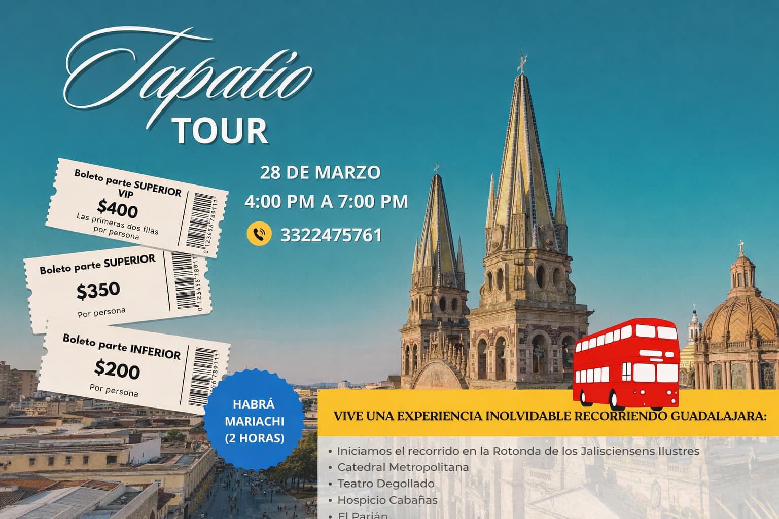 Tapatío Tour -Turista en tu Tierra