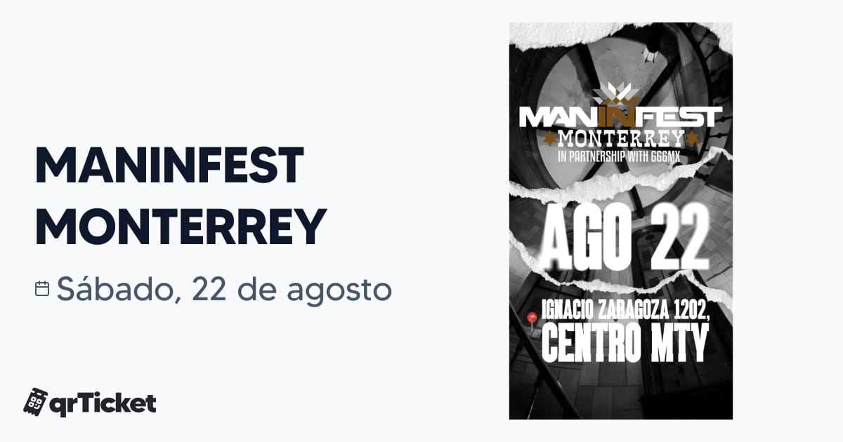 MANINFEST MONTERREY