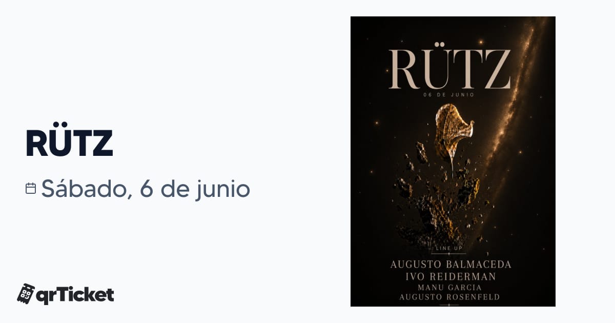 RÜTZ | qrTicket